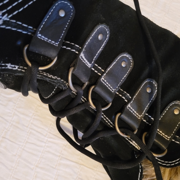 Sorel Joan of Arctic Snow Boot Size 7 in Black - Picture 12 of 15